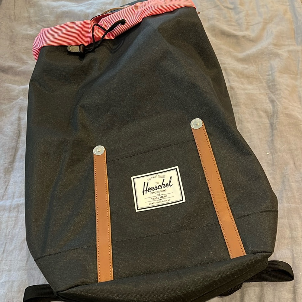 Herschel backpack perfect condition new with tags can fit 15 inch laptop